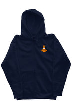 Load image into Gallery viewer, Embroidered Cone Zip Up Hoodie