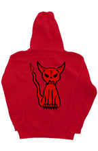 Load image into Gallery viewer, Embroidered Evil Cat Zip Up