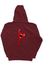 Load image into Gallery viewer, Embroidered Love Zip Up Hoodie