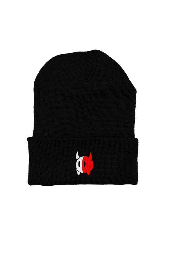 Embroidered Ghost Beanie