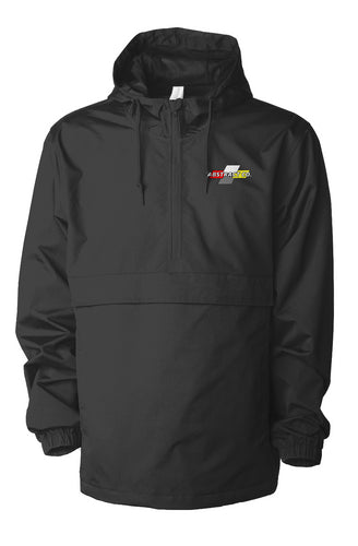 Racing Logo Water Resistant Anorak Jacket