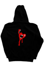 Load image into Gallery viewer, Embroidered Love Zip Up Hoodie
