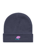 Load image into Gallery viewer, Embroidered Brain Fight Beanie
